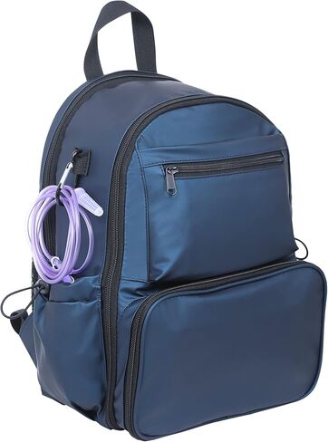 شنطة ظهر لانبوب التغذية من فيوينر لتغذية انبوب جي تيوب - شنطة ظهر بمضخة تغذية معوية معدلة مطورة 13.8 انش للمراهقين/البالغين/ازرق، مقاس S in Kuwait