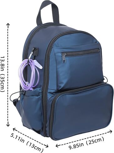 شنطة ظهر لانبوب التغذية من فيوينر لتغذية انبوب جي تيوب - شنطة ظهر بمضخة تغذية معوية معدلة مطورة 13.8 انش للمراهقين/البالغين/ازرق، مقاس S in Kuwait