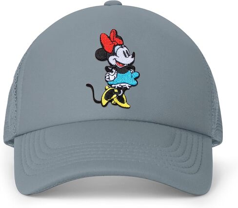 Disney Adult Trucker Hat, Minnie Mouse Mesh Snapback Baseball Cap in Saudi Arabia