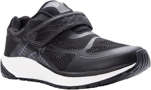 Propet Mens One Strap Walking Walking Sneakers Shoes - Black in Saudi Arabia