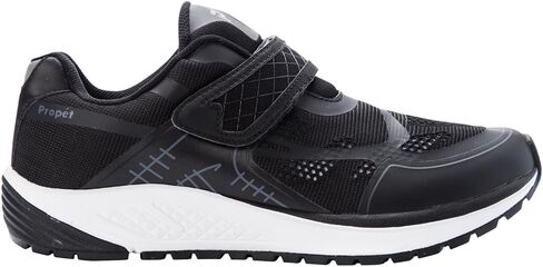 Propet Mens One Strap Walking Walking Sneakers Shoes - Black in Saudi Arabia