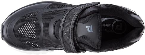 Propet Mens One Strap Walking Walking Sneakers Shoes - Black in Saudi Arabia