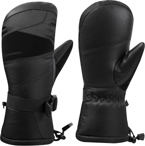 جبال الألب السويسرية رجالي مقاوم للماء القفاز التزلج قفازات الشتاء الرياضة قفازات التزلج على الجليد يندبروف الدافئة 3M Thinsulate in Kuwait