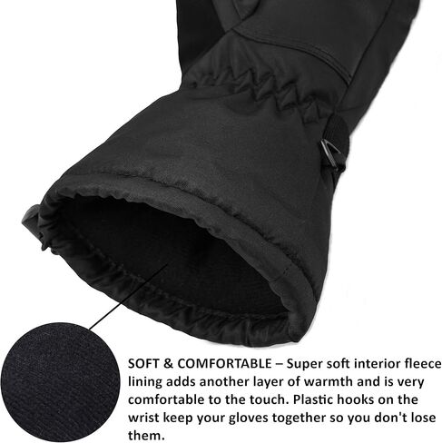 جبال الألب السويسرية رجالي مقاوم للماء القفاز التزلج قفازات الشتاء الرياضة قفازات التزلج على الجليد يندبروف الدافئة 3M Thinsulate in Kuwait