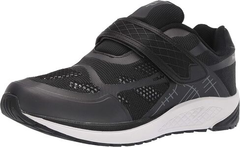Propet Mens One Strap Walking Walking Sneakers Shoes - Black in Saudi Arabia