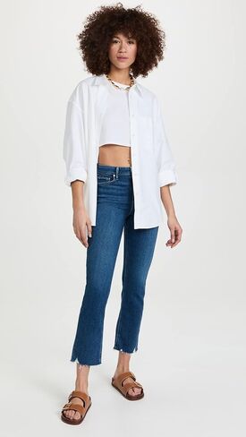 PAIGE Women's Cindy Raw Cuff Jeans in Saudi Arabia