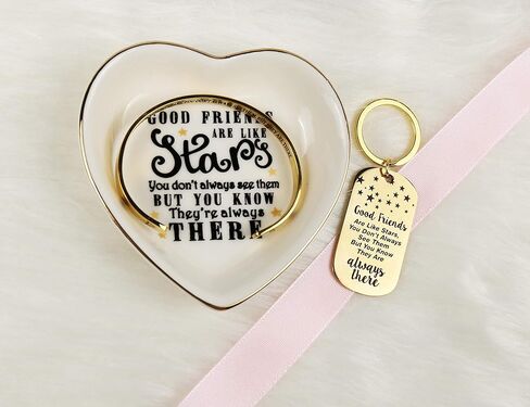 الأصدقاء الجيدون مثل هدايا النجوم، هدايا عيد الميلاد، طبق مجوهرات الأصدقاء الجيدين، الأصدقاء الجيدون مثل مجوهرات النجوم، طبق خاتم الأصدقاء الجيدين، أفضل هدايا الأصدقاء للنساء، هدايا الصداقة لأفضل الأصدقاء in Kuwait