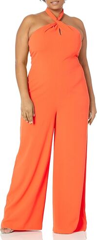 Trina Turk Wonderment Jumpsuit, Fire Island Orange, 4 in Saudi Arabia