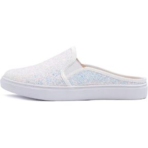 FEVERSOLE Women's Sport Mules Slip On Loafers Fashion Backless Sneakers