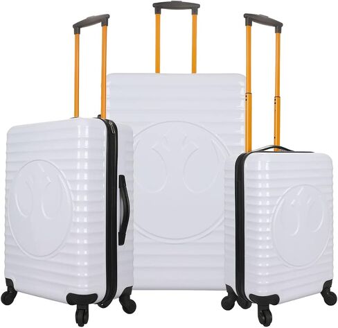 Bioworld Star Wars Episode 4: A New Hope 3-Piece Luggage Set in Rebel White in Saudi Arabia