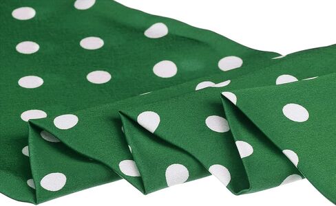 Allegra K Women Retro Polka Dots Skinny Scarf Neck Scarves Wrap Long Neckerchief Hair Band in Saudi Arabia