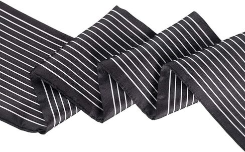 Allegra K Skinny Scarves Stripe Neck Wraps for Women Fasion Neckerchief Ribbon Hairband in Saudi Arabia
