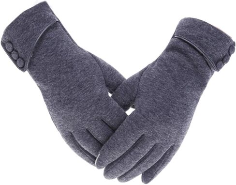 Tomily 3 Pairs Winter Gloves Warm Windproof Touchscreen Gloves for Womens Using in Kuwait