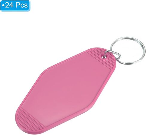 PATIKIL Vintage Motel Keychain, Blank Hotel Keychains Rhombus Retro Key Tag for DIY Crafts Ornament Backpack in Kuwait