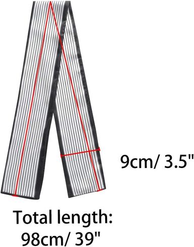 Allegra K Skinny Scarves Stripe Neck Wraps for Women Fasion Neckerchief Ribbon Hairband in Saudi Arabia