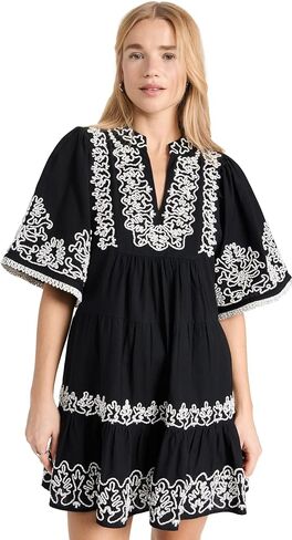 Sea Women's Cordera Embroidery Tiered Dress in Saudi Arabia