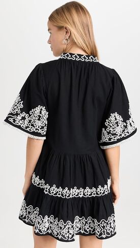 Sea Women's Cordera Embroidery Tiered Dress in Saudi Arabia
