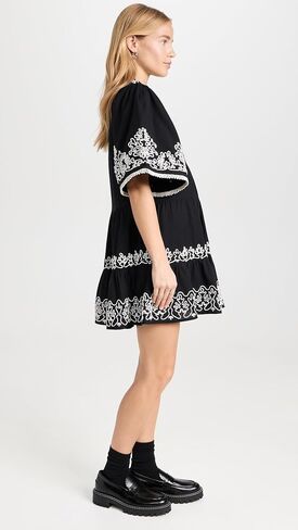 Sea Women's Cordera Embroidery Tiered Dress in Saudi Arabia