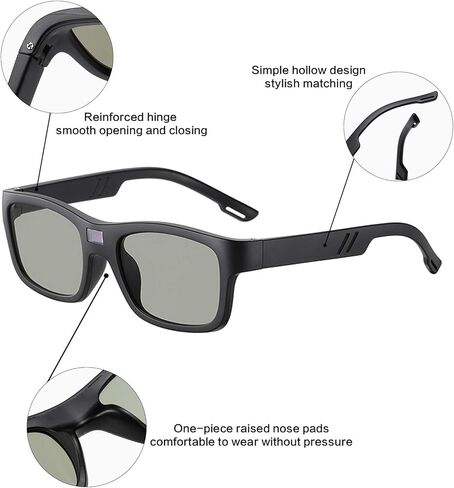 COTIA 0.1 Seconds Smart Photochromic Polarized Men's Sunglasses for Driving and Riding Day and Night Fishing Sun Glasses in Saudi Arabia