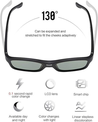 COTIA 0.1 Seconds Smart Photochromic Polarized Men's Sunglasses for Driving and Riding Day and Night Fishing Sun Glasses in Saudi Arabia