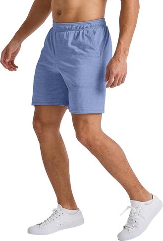 Hanes Men's Originals Tri-Blend, Lightweight Pull-on Jersey Shorts with Pockets in Saudi Arabia
