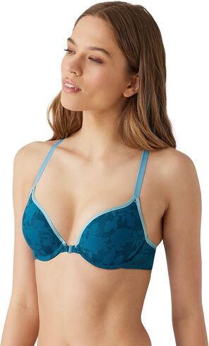 b.tempt'd Women's Shadow Scene Front Close Push Up Bra in Saudi Arabia