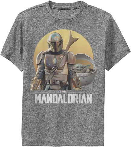 STAR WARS Mandalorian Team Members Boys Short Sleeve Tee Shirt in Saudi Arabia