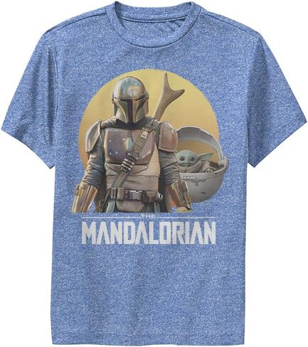 STAR WARS Mandalorian Team Members Boys Short Sleeve Tee Shirt in Saudi Arabia