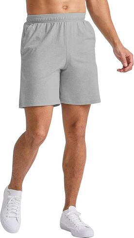 Hanes Men's Originals Tri-Blend, Lightweight Pull-on Jersey Shorts with Pockets in Saudi Arabia