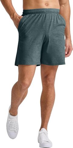 Hanes Men's Originals Tri-Blend, Lightweight Pull-on Jersey Shorts with Pockets in Saudi Arabia