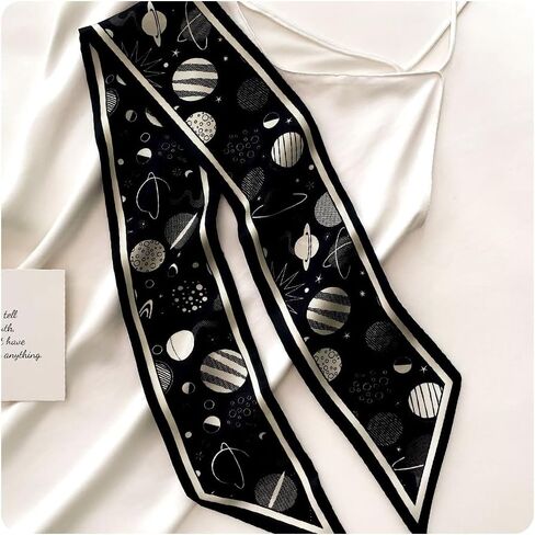 IMLECK Bag Handbag Handle Ribbon Scarf Lightweight Neckerchief Headscarf in Saudi Arabia