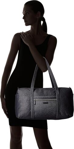 Vera Bradley Women's Denim Large Travel Duffle Bag in Saudi Arabia