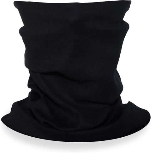 قناع رقبة أسود عادي للنساء الرجال سوبر خفيفة الوزن تنفس نصف الوجه الفم تغطية لدراجة نارية ركوب الصيد في الهواء الطلق الجري الراف مهرجان سائق الدراجة قناع متعدد الوظائف in Kuwait