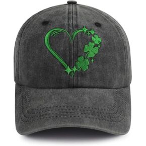 قبعة كاهريبا لعيد القديس باتريك شامروك للرجال والنساء، قبعة بيسبول أيرلندية مطرزة بالقطن قابلة للتعديل in Kuwait