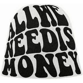 2THESTARS Beanies Y2K, Graphic Beanie Y2K, Crochet Spider Design, Knitted for Warmth, Comfort and Soft Feel, Casual