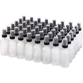 Amber Glass Small Spray Bottle 2 oz 24 Packs,Fine Mist Sprayer Small Clear Bottles,Refillable Containers mini spray bottles for Cleaning Solutions and Skin Care (Amber 24pcs) in Saudi Arabia
