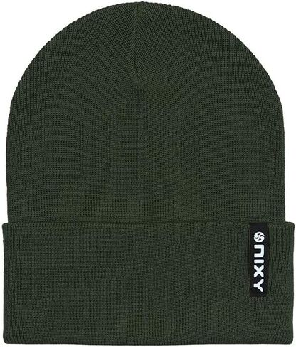 NIXY Cuffed Premium Wool Blend Beanie Unisex Stylish, Warm, Lightweight and Comfort Hat for Outdoor Activities in Saudi Arabia