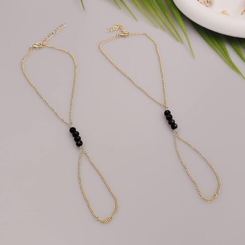 Bohemian Pearl Crystal Barefoot Sandlas 2pcs Colorful Acrylic Disc Foot Chain with Toe Ring Summer Beach Party Anklet Bridal Ankle Bracelet for Women (Colorful disc) in Kuwait