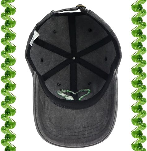 قبعة كاهريبا لعيد القديس باتريك شامروك للرجال والنساء، قبعة بيسبول أيرلندية مطرزة بالقطن قابلة للتعديل in Kuwait