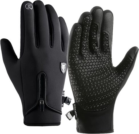 قفازات الصيد الشتوية للرجال والنساء، شاشة تعمل باللمس، قفازات مقاومة للماء والرياح، قفازات للتمرين في الطقس البارد، قفازات قيادة الثلج لركوب الدراجات النارية والصيد والتجديف بالكاياك in Kuwait