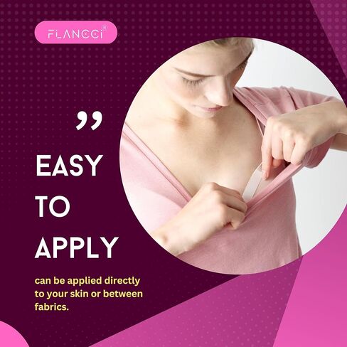 شريط مزدوج الجوانب للملابس، (عبوة من 100 قطعة) شريط ملابس تجميل للنساء، شريط ملابس وشريط للجسم للبشرة، شريط لاصق قوي طوال اليوم، شريط غير مرئي وشفاف لجميع ظلال البشرة in Kuwait