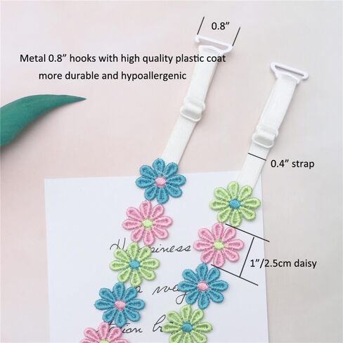 Moly Story Handmade 3 Color Daisy Bra Strap in Kuwait
