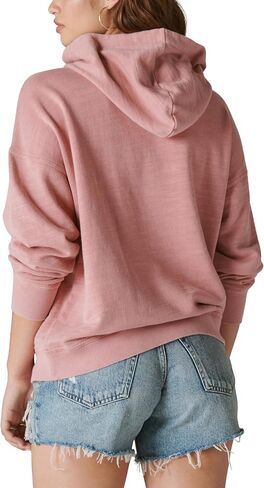 Lucky Brand Women's Butterfly Floral Motif Pullover in Saudi Arabia