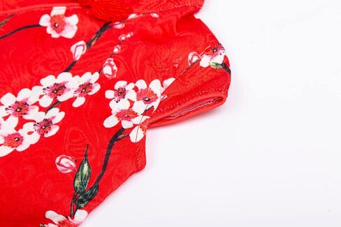 Mud Kingdom Little Girls' Short Sleeves Tutu Dresses Chinese Qipao in Saudi Arabia