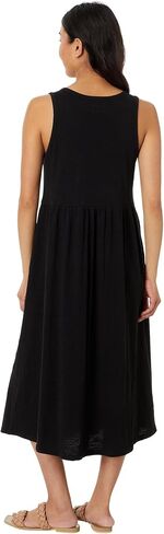 Pact Women's Relaxed Slub Henley Tank Dress in Saudi Arabia