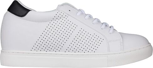 CALTO Men's Invisible Height Increasing Elevator Shoes - Lightweight Lace-up Casual Fashion Sneakers - 2.6 Inches Taller in Saudi Arabia