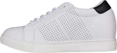 CALTO Men's Invisible Height Increasing Elevator Shoes - Lightweight Lace-up Casual Fashion Sneakers - 2.6 Inches Taller in Saudi Arabia