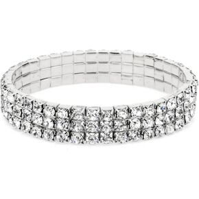 Long tiantian Hollowed Cross Bracelet for Women Multilayered Mesh Link Chain Bracelet Punk Minimalist Open Bracelet Jewelry Christmas Gifts for Teen Girls