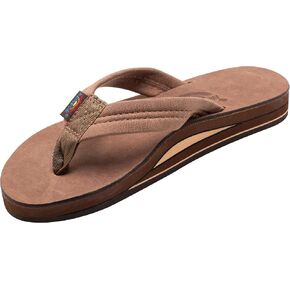 Rainbow Sandals Ladies Luxury Leather - Double Layer Arch Support with 1" Strap in Kuwait