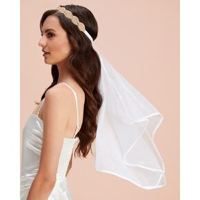 xo, Fetti Bachelorette Party Decorations Veil